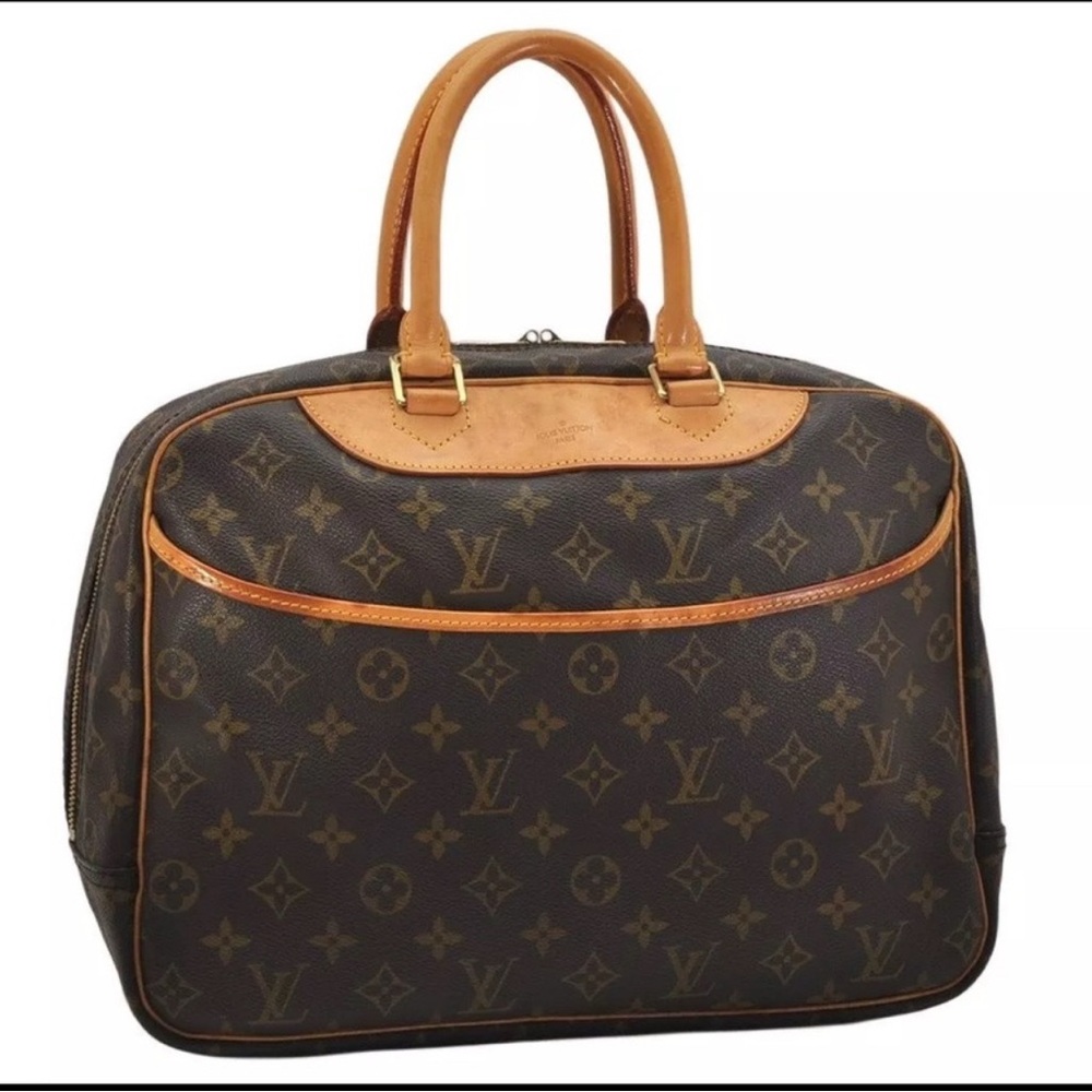 Louis Vuitton Monogram Deauville Vintage Travel Bag Bundle